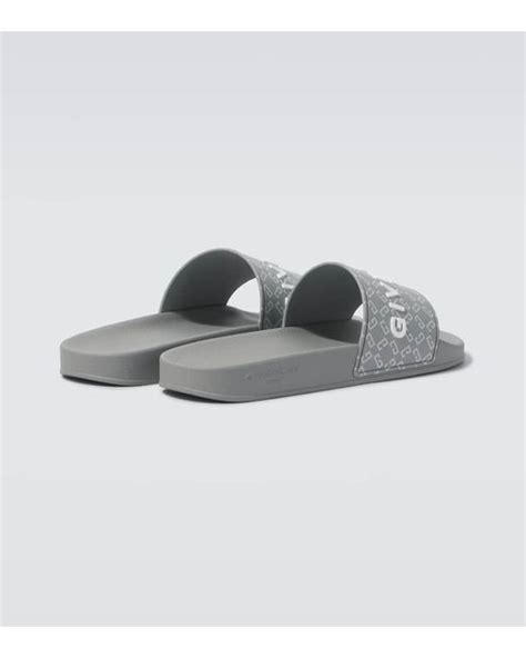 givenchy grey slides